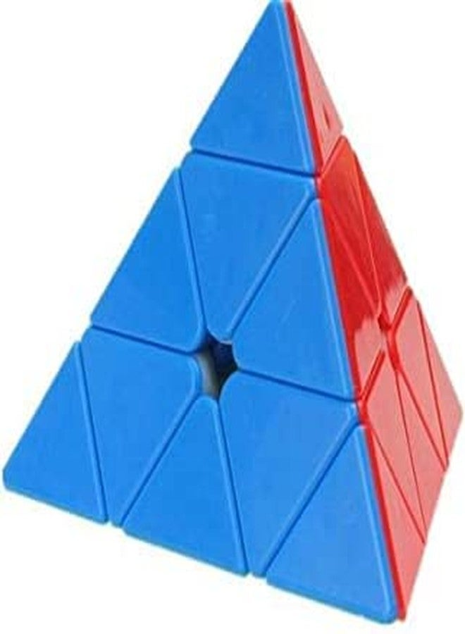 RPC99 Pyraminx Pyramid High Speed Stickerless Magic Cube for Kids and Adults, Pack of 1 - Image 3